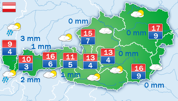 Weersverwachting voor donderdag Weersverwachting voor donderdag